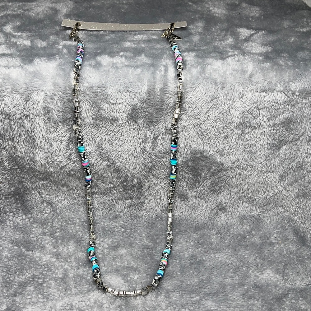 Erimish Beaded Chain Lanyard Necklace Bag Charm Glasses Holder Boho Multicolor - Picture 4 of 6